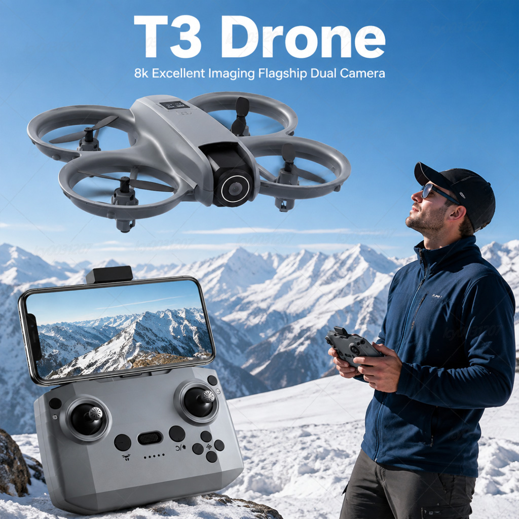 Drone Kit Tricopter - NOUVEAU Drone RC T3 MINI Professionnel
